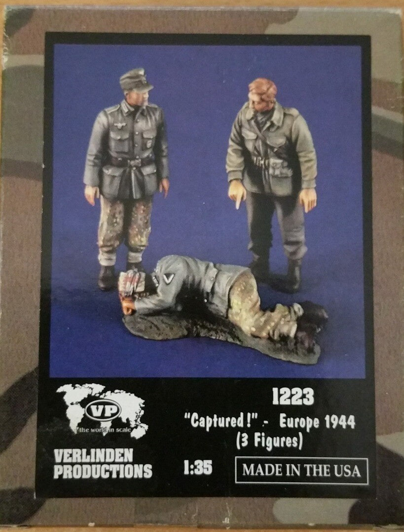 VP 1:35 "Captured!" Europe 1944 3 Resin Figures