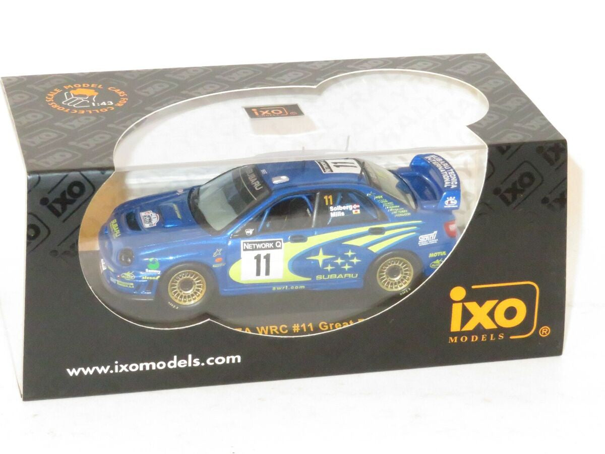 *Pre-Owned* IXO 1:43 Subaru Impreza WRC #11 2002