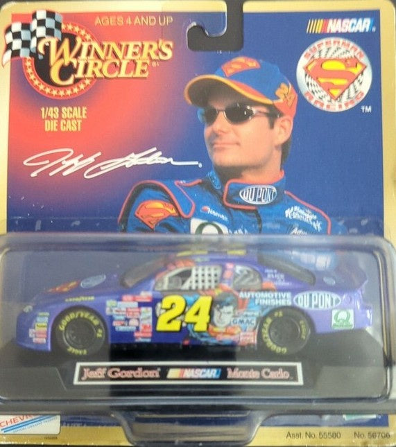 Hasbro 1:43 Jeff Gordon 1999 Monte Carlo "Superman"