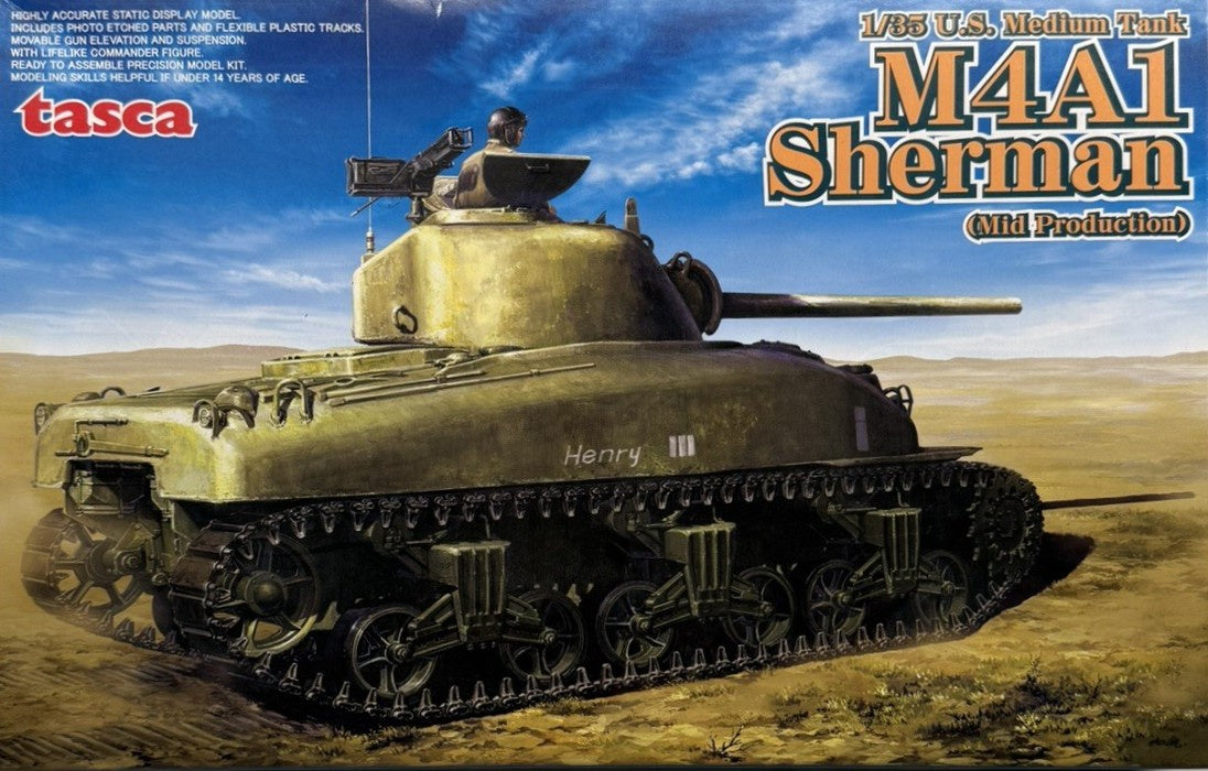 Tasca 1:35 U.S. M4A1 Sherman Mid Prod. (LW)