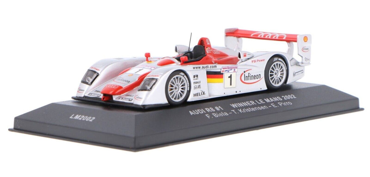 Ixo 1:43 Audi R8 #1 Le Mans Winner 2002