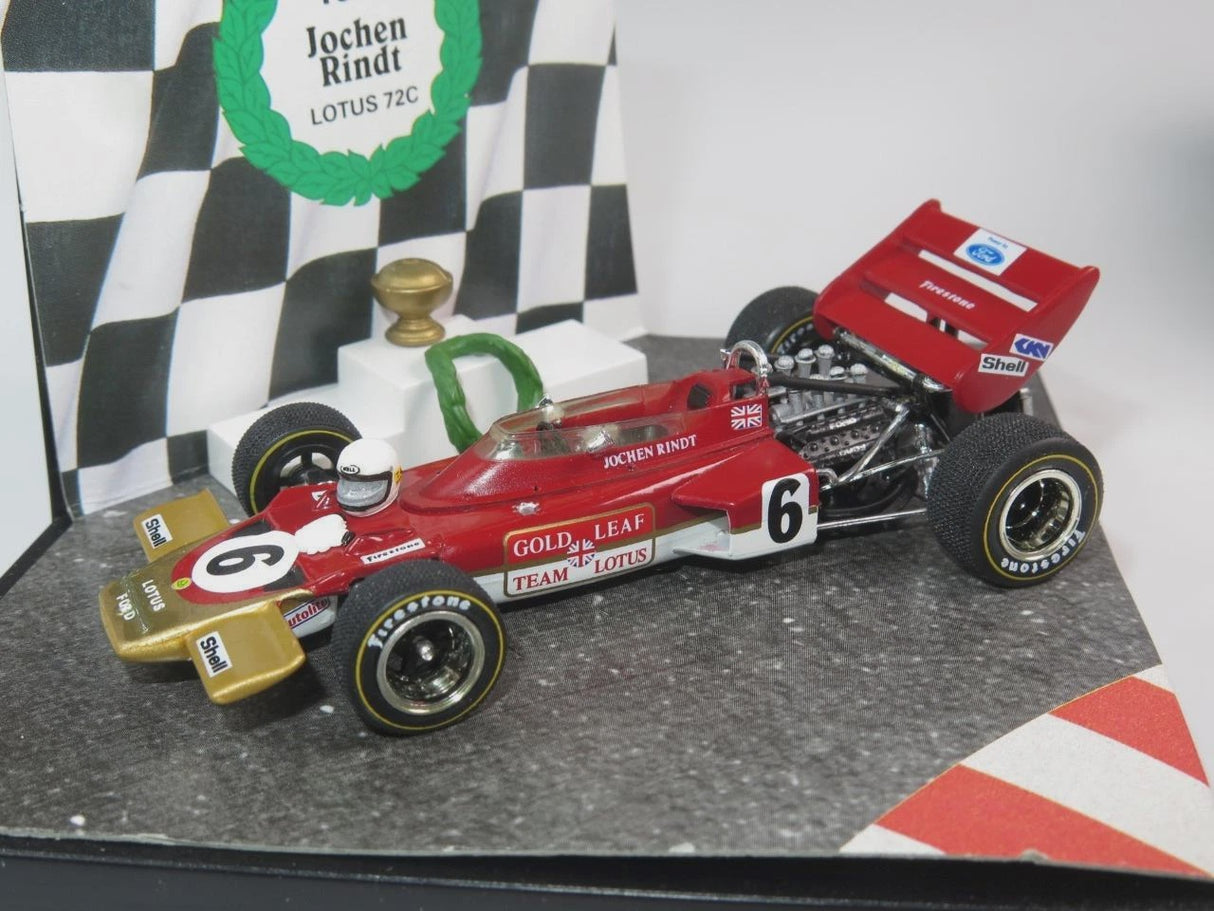 "Pre owned" Vitesse 1:43 1970 Lotus 72C #6 World Champion J.Rindt