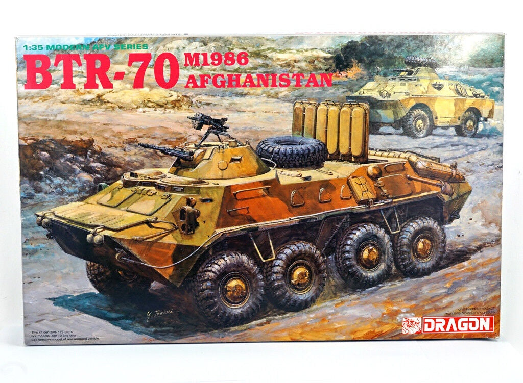 *Clearance, Aged Decals* Dragon 1:35 BTR-70 M1986 Afghanistan (LW)