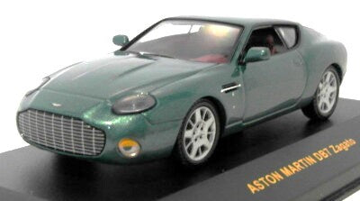 "Pre Owned" IXO 1:43 2003 Aston Martin DB7 Zagato BRG