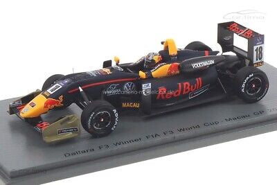 Spark 1:43 Dallara F3 Winner Macau GP 2017 Daniel Ticktum