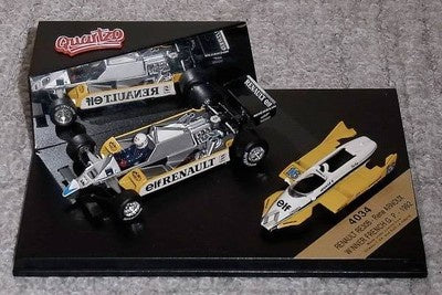 "Pre owned" Quartzo 1:43 1982 Renault RE30B Winner French GP