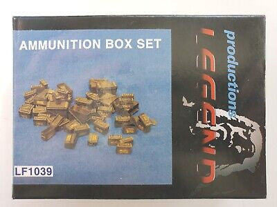 Legend 1:35 Ammunition Box Resin Set