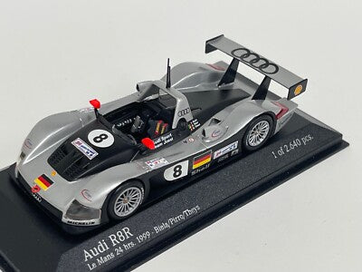 "Pre Owned" Minichamps 1999 Audi R8R Car #8 24H Le Mans
