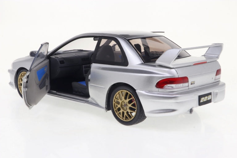 Solido 1:18 1998 Subaru Impreza 22B Silver