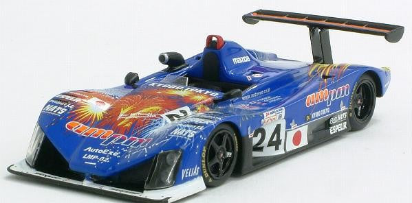 "Pre owned" Spark 1:43 WR Autoexe #24 Le Mans 2002