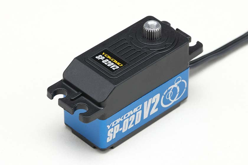 Yokomo SP-02DV2 Digital Low Profile Coreless Servo V2 (Blue)