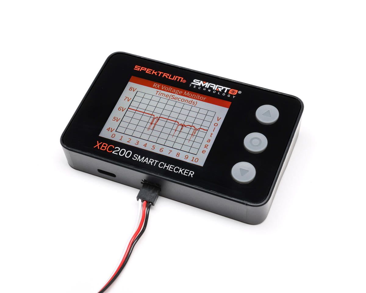 Spektrum XBC200 Smart LiPo Battery Checker & Servo Tester