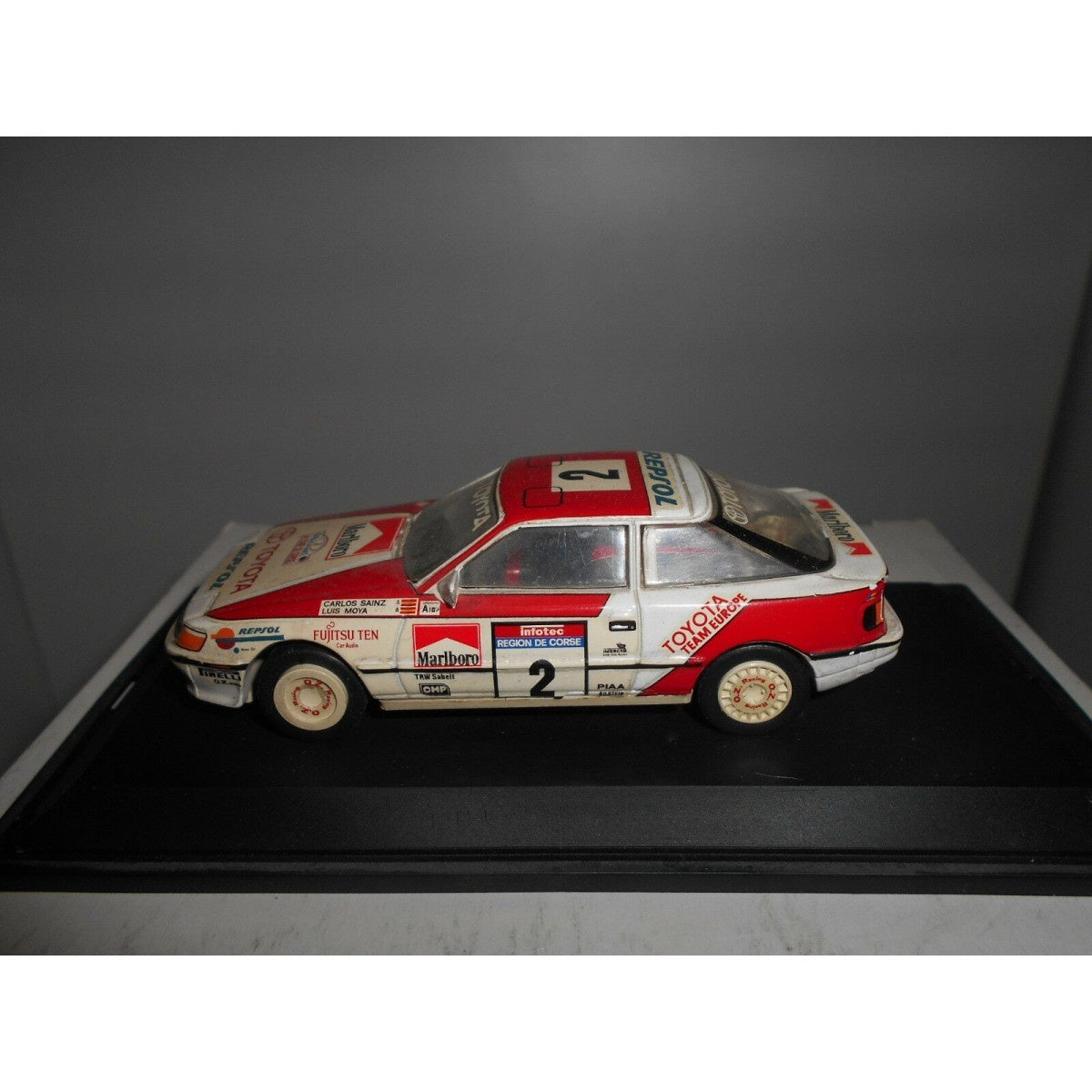 "Pre owned" Trofeu 1:43 1990 Toyota Celica GT4 Tour de Corse