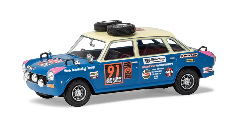 Corgi 1:43 Morris 1800 MK2 1970 World Cup Rally