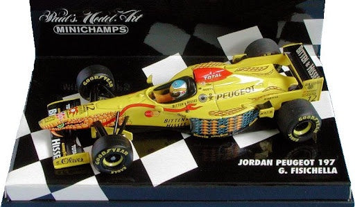 Minichamps 1:43 1997 Jordan Peugeot 197 G. Fisichella F1 1997 #12
