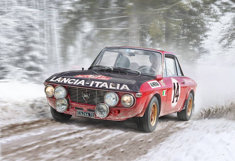 ITALERI 1/24 Lancia Fulvia HF Rally Monte Carlo'72