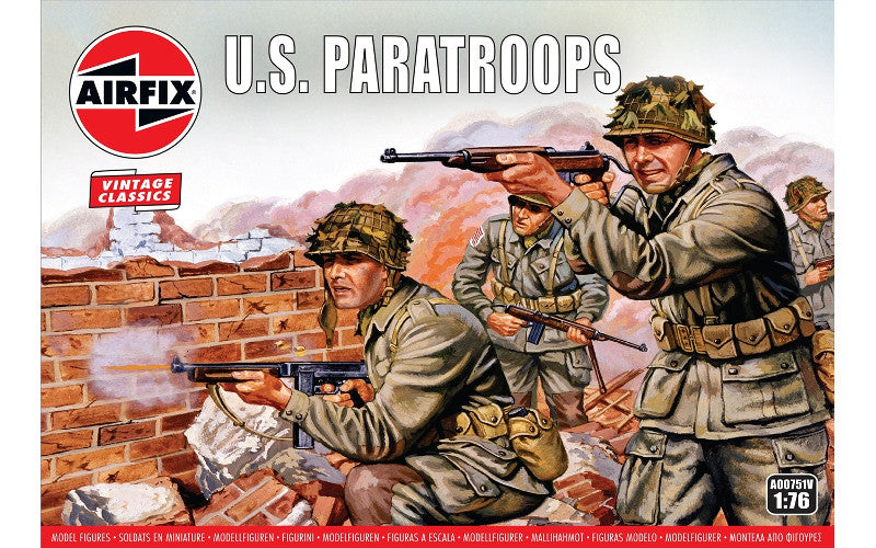 Airfix Vintage Classics 1:76 WW2 US Paratroopers