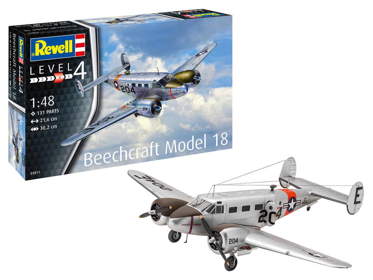 Revell 1:48 Beechcraft Model 18
