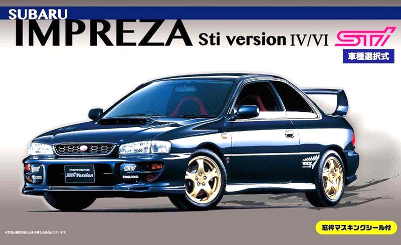 Fujimi 1:24 Subaru Impreza Type R STi Version IV/VI