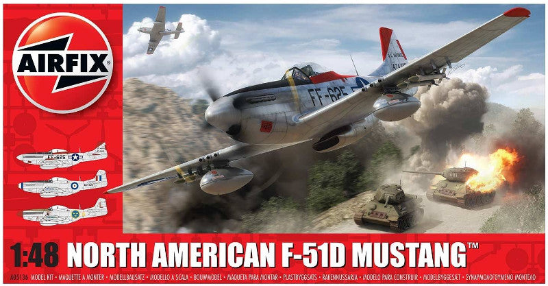 Airfix 1:48 Mustang F51-D