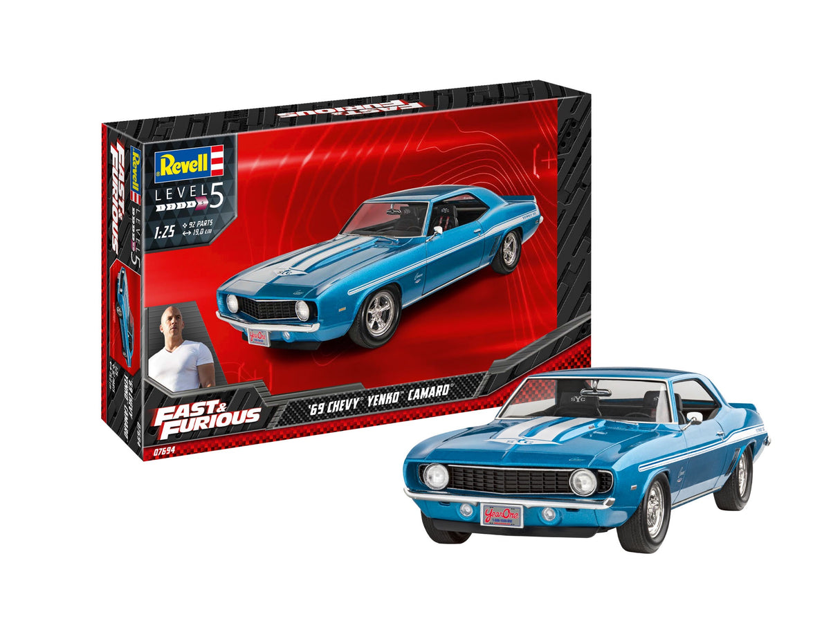 Revell 1:25 F&F 1969 Yenko Chevy Camaro