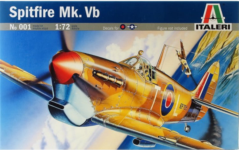 Italeri 1:72 S-Model Spitfire Mk.Vb
