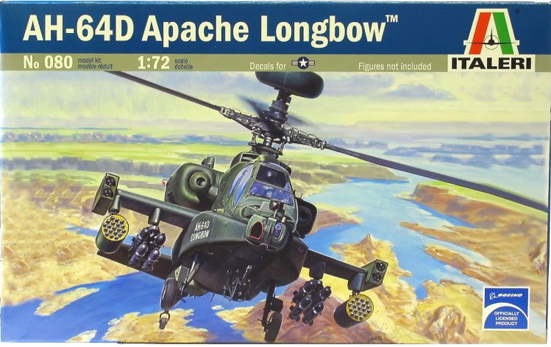 Italeri 1:72 AH64D Apache