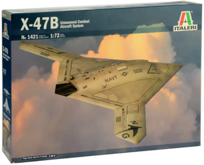 Italeri 1:72 X-47B Unmanned Combat A/C