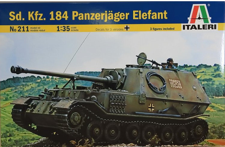 Italeri 1/35 Tiger Elefant Sd. Kfz. 184