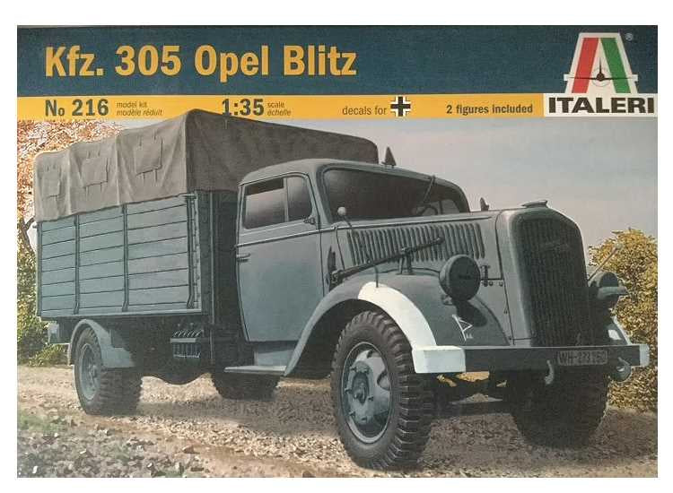 Italeri 1:35 Kfz.305 Opel Blitz 3T Truck
