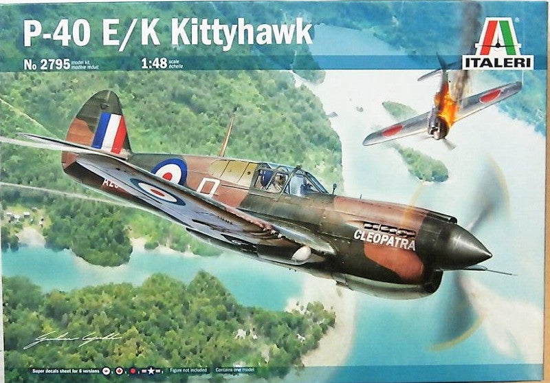 Italeri 1:48 P-40 E/K Kittyhawk