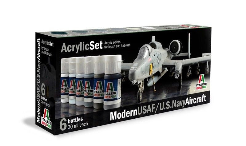 Italeri Acrylic Paint Set USAF/US Navy