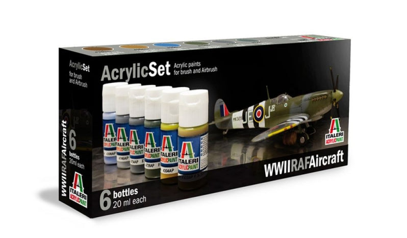 Italeri Acrylic Paint Set RAF WW2