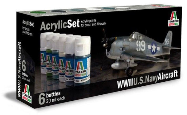 Italeri Acrylic Paint Set US Navy