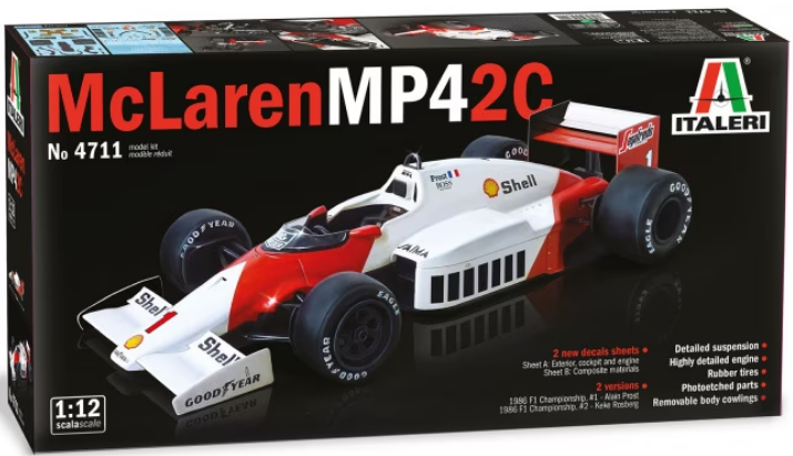 Italeri 1:12 McLaren MP4/2C