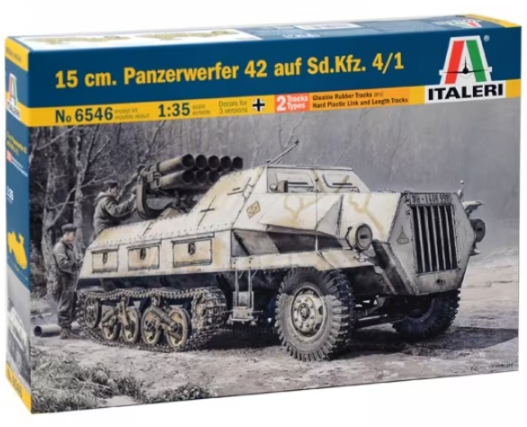 Italeri 1:35 15cm Panzerwerfer 42 auf SD.Kfz 4/1