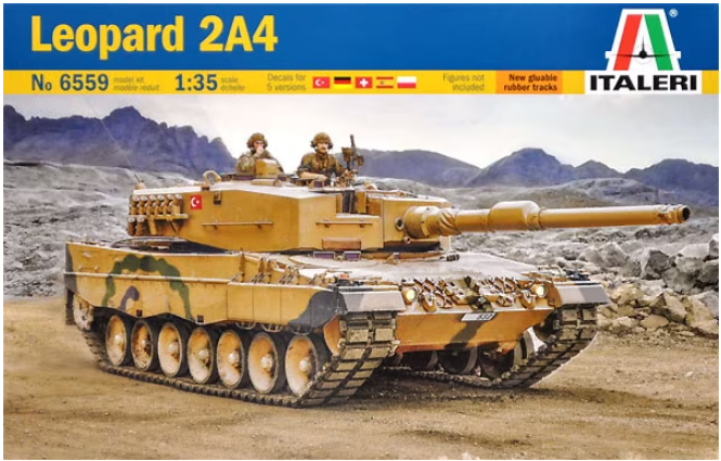 Italeri 1:35 Leopard 2A4