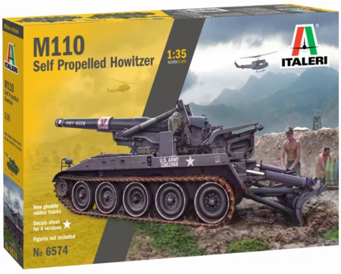 Italeri 1:35 M110 Self propelled Howitzer