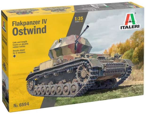Italeri 1:35 Flakpanzer IV Ostwind