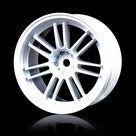 MST 1:10 White 7 Spoke 2 Rib Wheels Offset 5 (4)