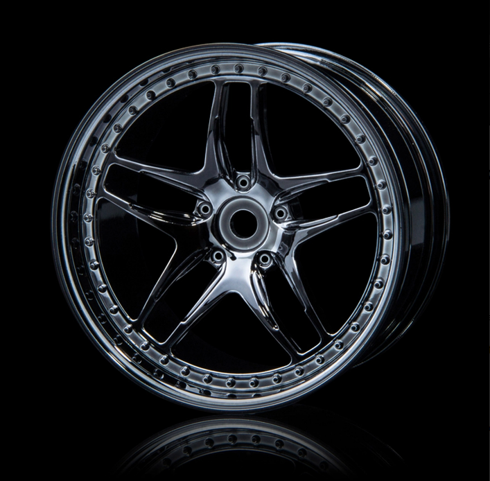 MST Silver Black FB Wheel (+3 o/set) (4)
