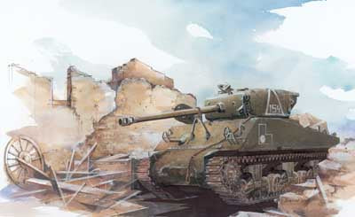 *Clearance* Dragon 1:35 M4A2 (76) Red Army