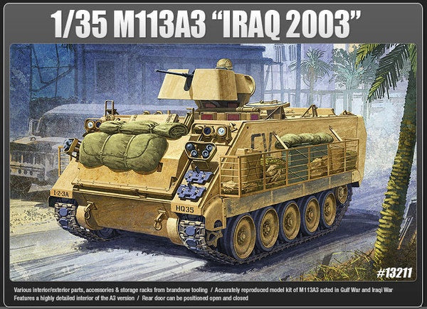 *Clearance* Academy 1:35 M113A3 Iraq 2003 (LW)