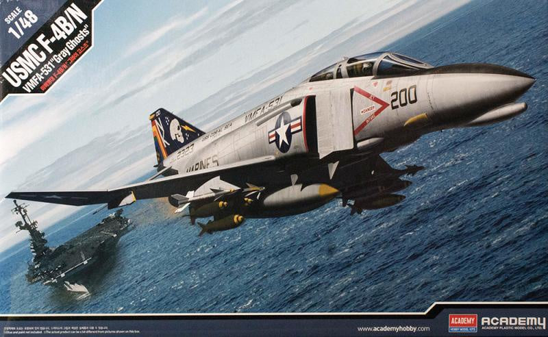 Academy 1:48 USMC F-4B/N VMFA-531 Gray Ghosts
