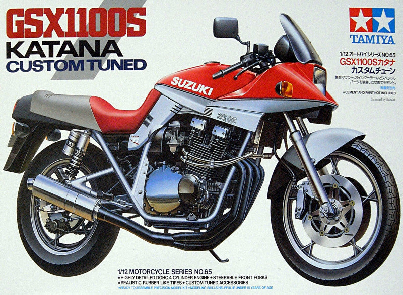 Tamiya 1:12 GSX 1100S Katana Custom Tune
