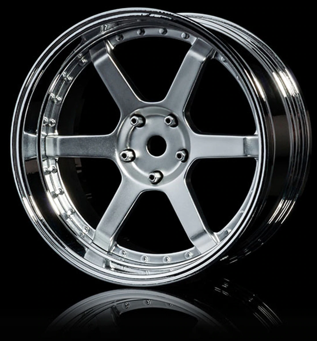 MST 1:10 6 Spoke Silver O/Set Changeable