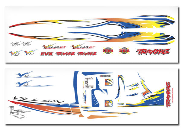 Traxxas 1518X - Decal sheet