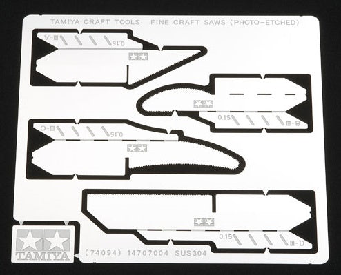 Tamiya .1mm Precision Craft Saw Set II
