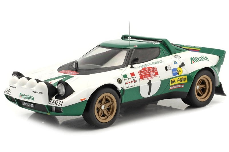 Ixo 1:18 Lancia Stratos 1975 San Remo Munari/Mannucci
