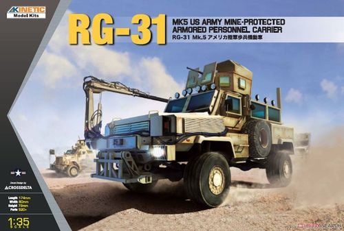 Kinetic 1:35 RG-31 MK5 US Army Mine-Protected APC